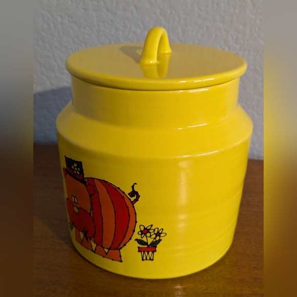 Haeger Hippo Cookie Jar With Lid - Picture 9 of 14